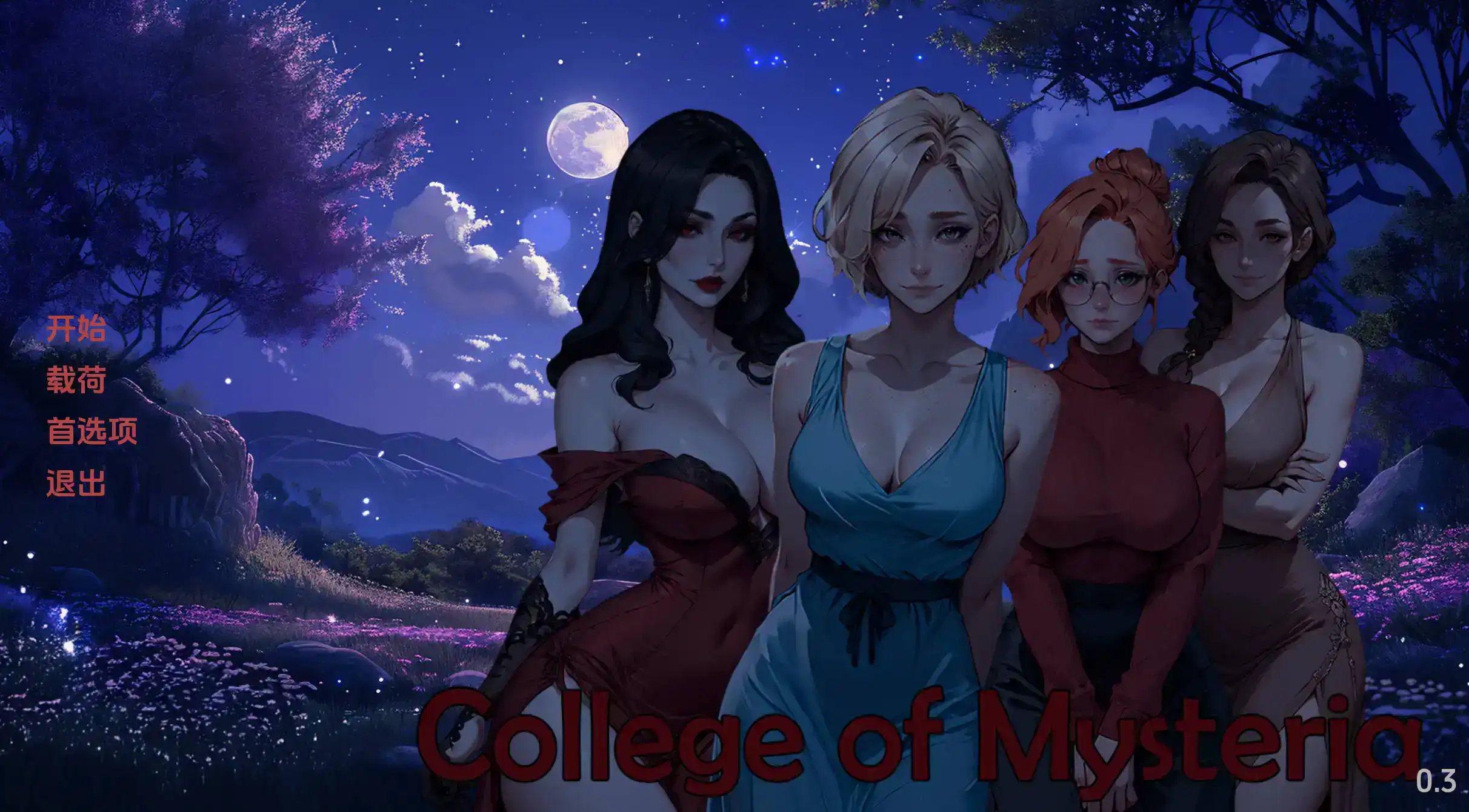 【欧美SLG/汉化/动态】神秘学院0.5汉化版【PC+安卓/1.00G/更新】-樱花社